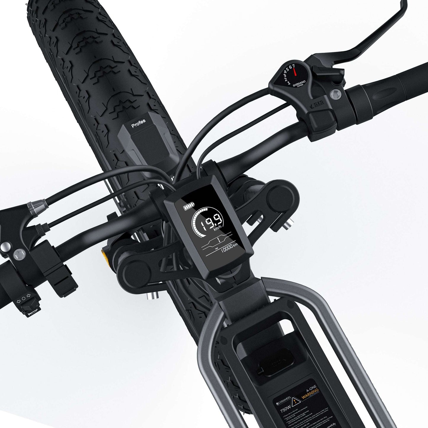 COSWHEEL 26-Inch 1500W Electric Mountain Bike